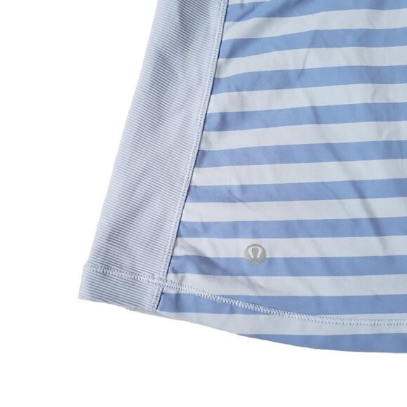 Lululemon Core Kicker Tank wide back straps blue stripe print - Picture 6 of 9